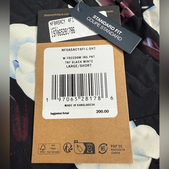 The North Face Women's Freedom Insulated‎ Pants, Size LARGE-short - Picture 15 of 15